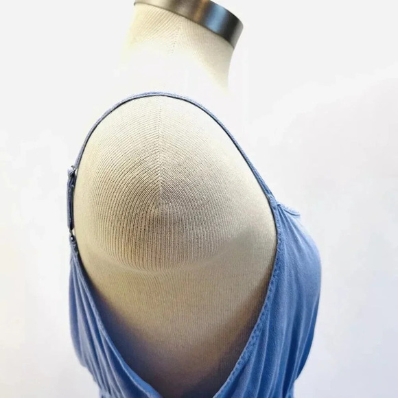 NWT SO GOODS FOR LIFE Juniors Pullover Adjustable Straps Cropped Blue Top Sz XL - Picture 10 of 13